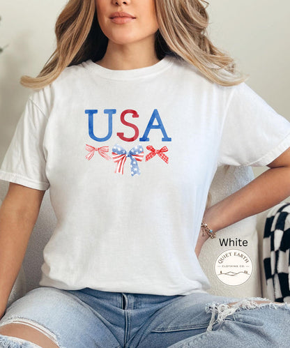Patriotic Bow Tee