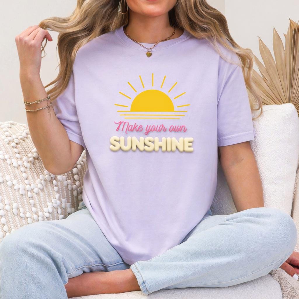 Make Your Own Sunshine Puff Tee
