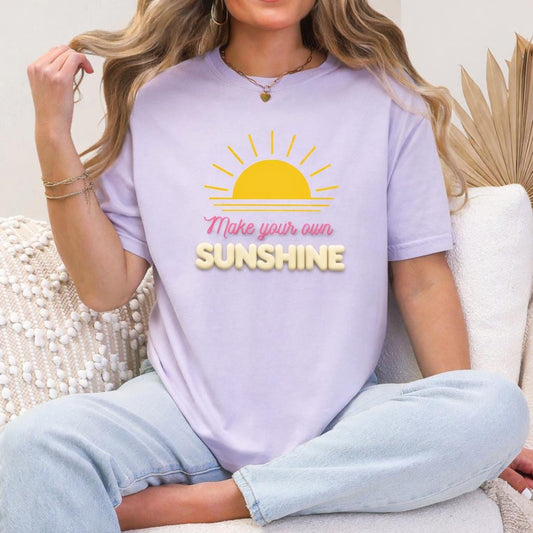 Make Your Own Sunshine Puff Tee