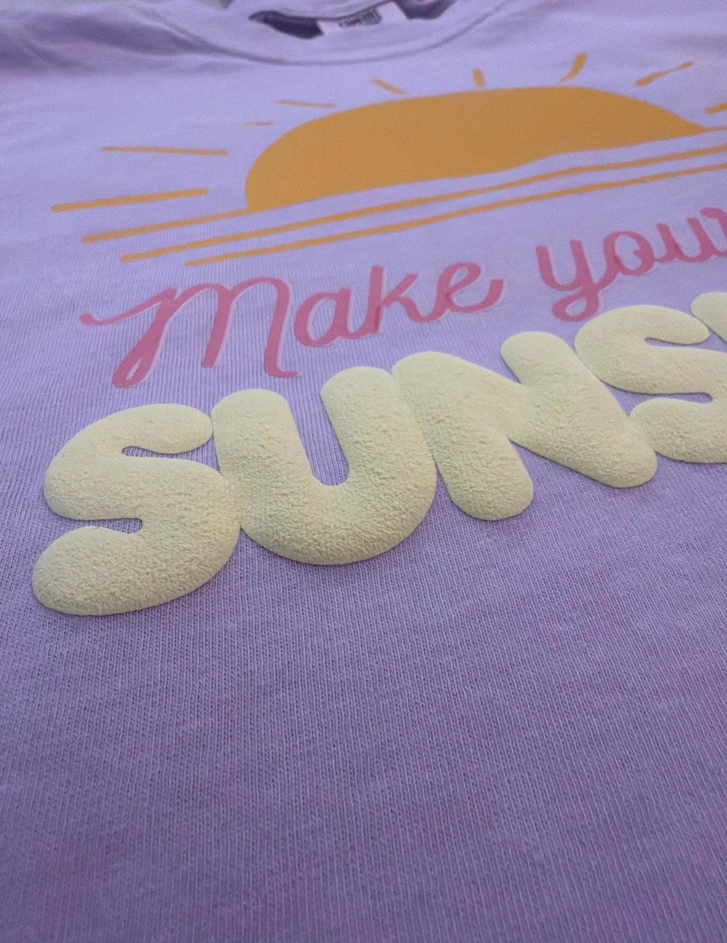 Make Your Own Sunshine Puff Tee