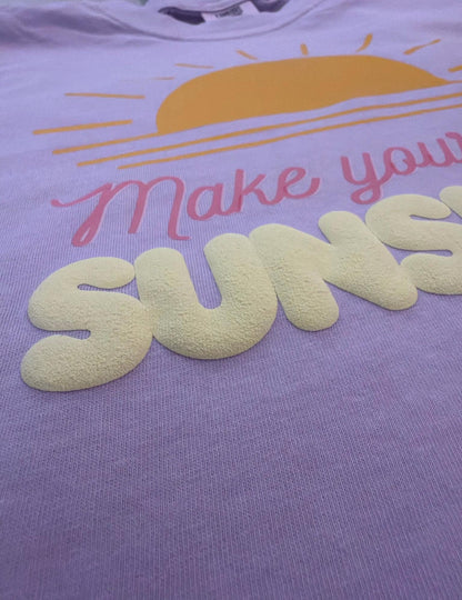 Make Your Own Sunshine Puff Tee