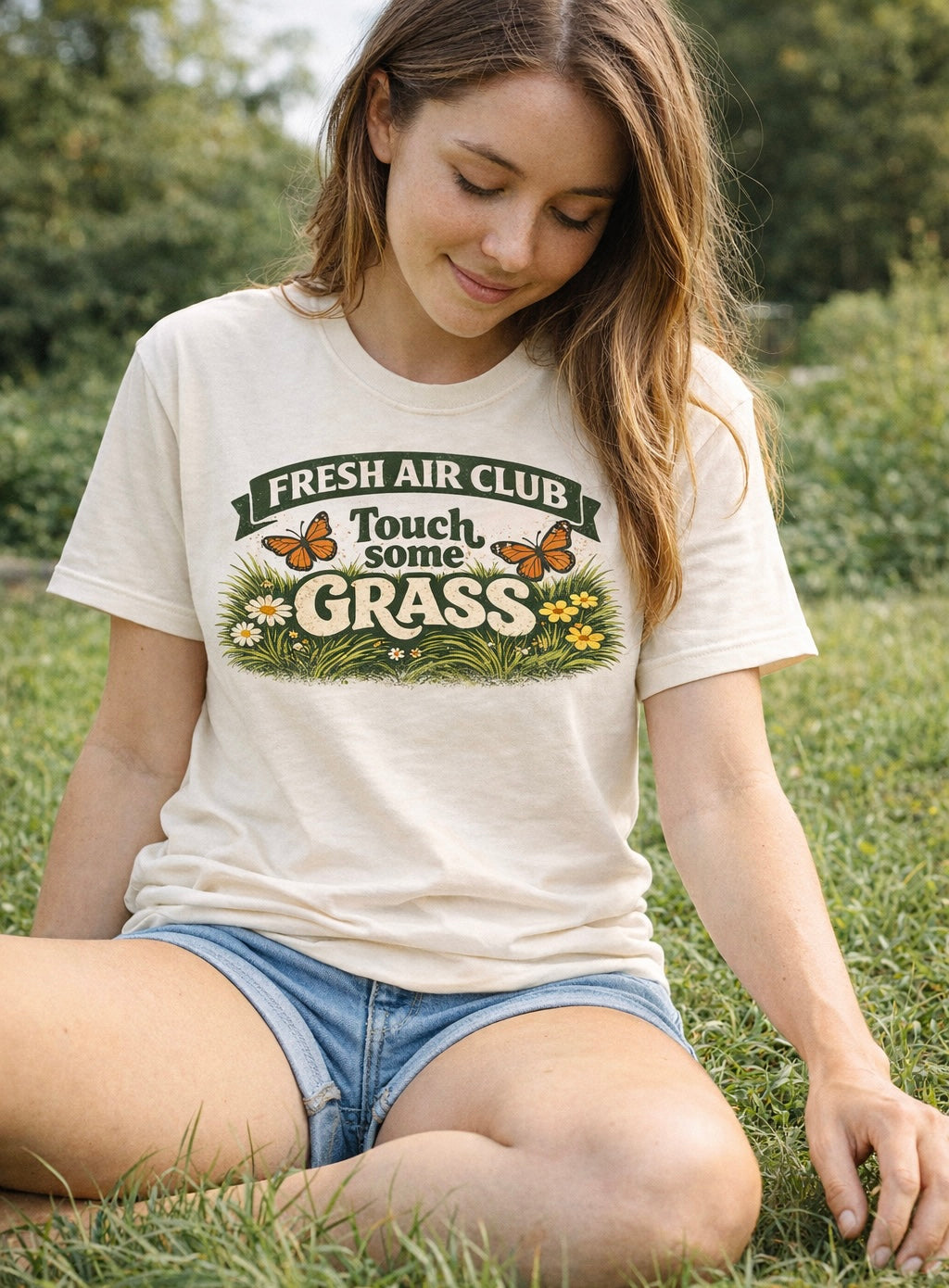 Touch Some Grass Tee