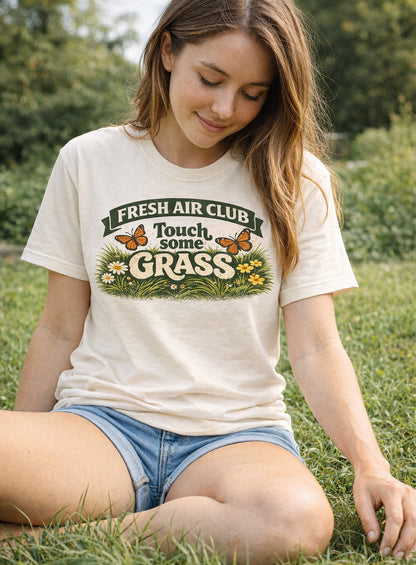 Touch Some Grass Tee