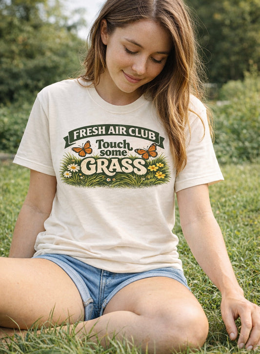 Touch Some Grass Tee