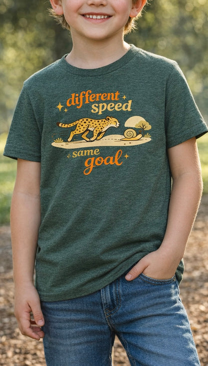 Different Speed Kids Tee
