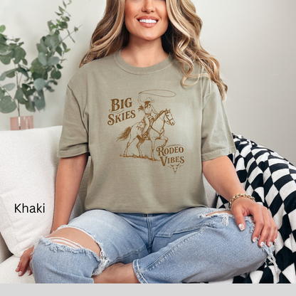 Big Skies, Rodeo Vibes Tee