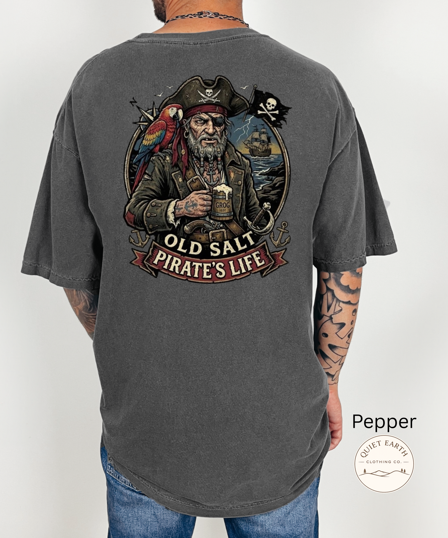 Old Salt Pirate Tee