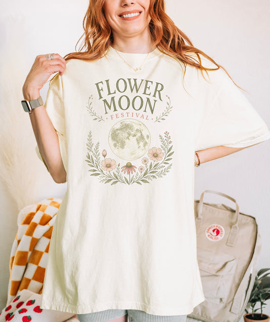 Flower Moon Tee