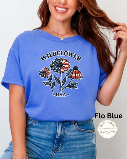 Wildflower USA Tee