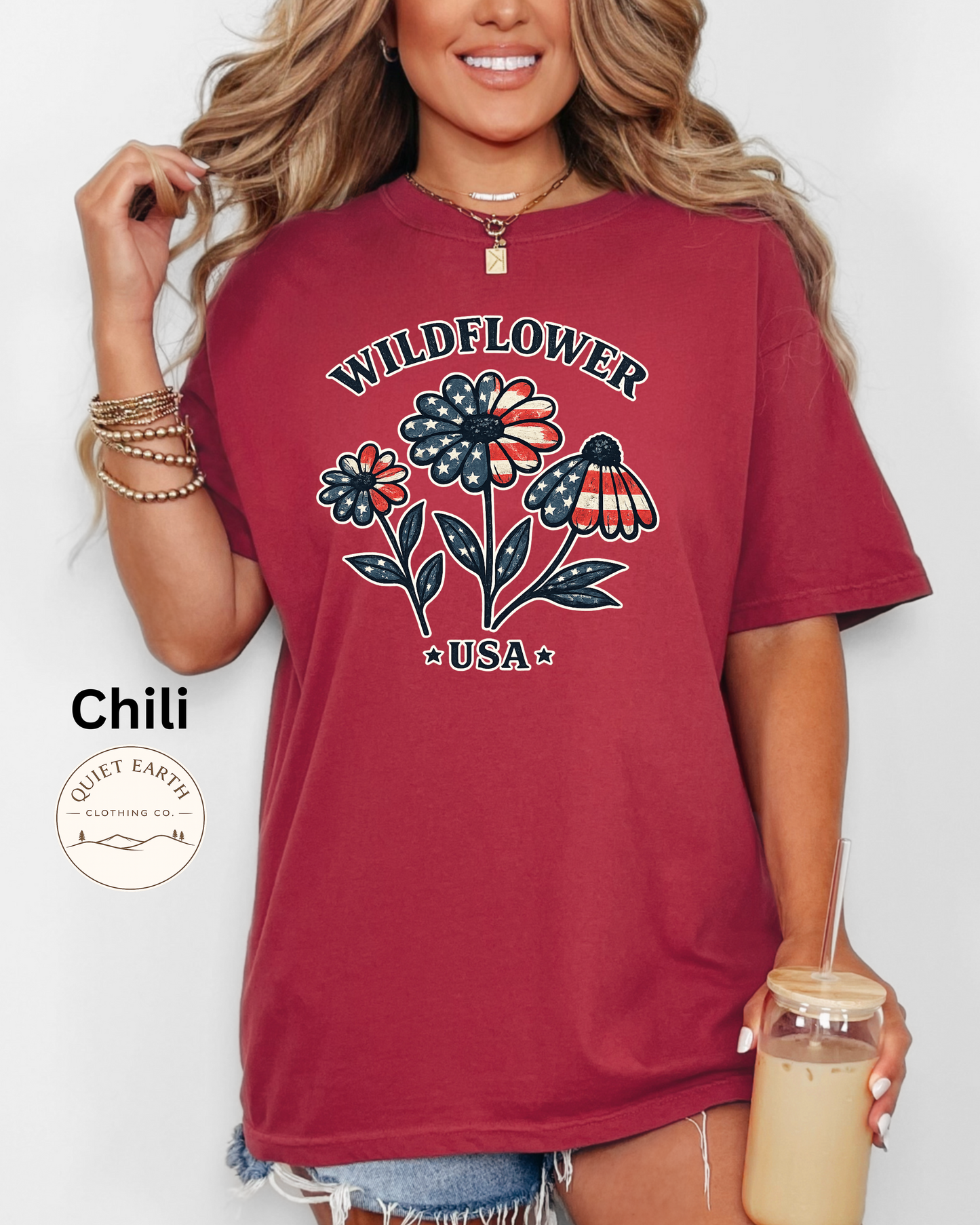 Wildflower USA Tee