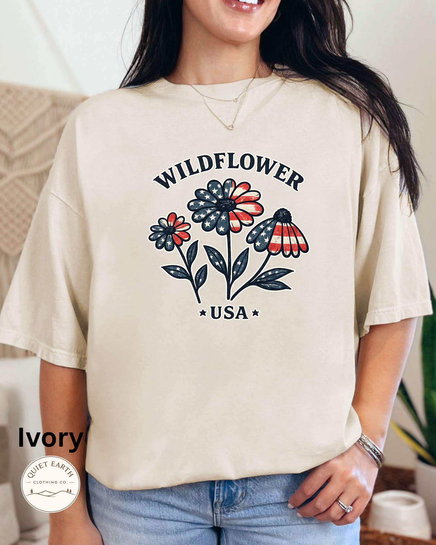 Wildflower USA Tee