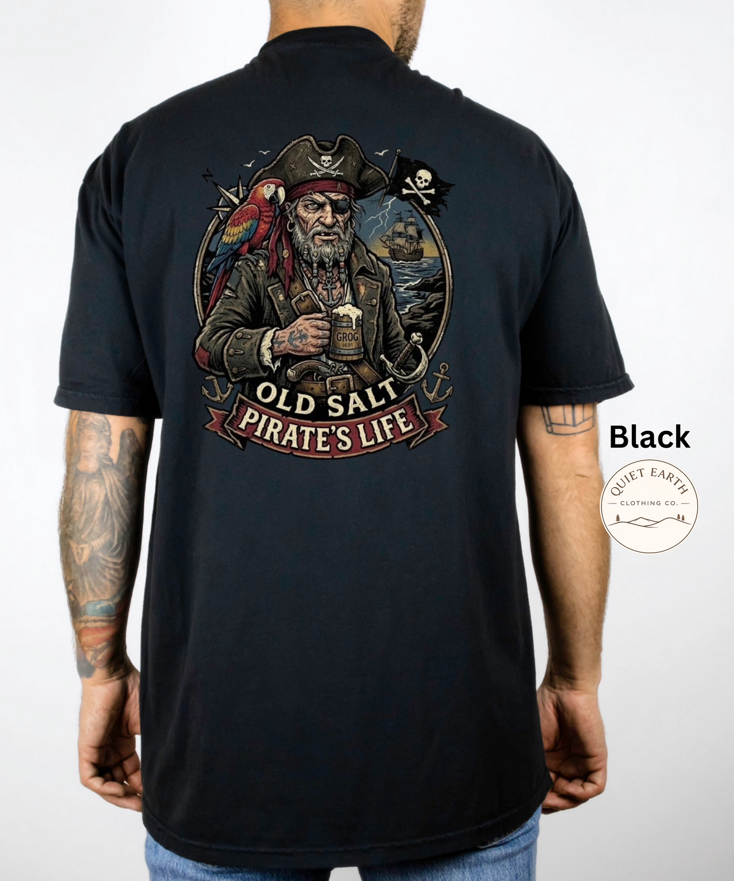 Old Salt Pirate Tee