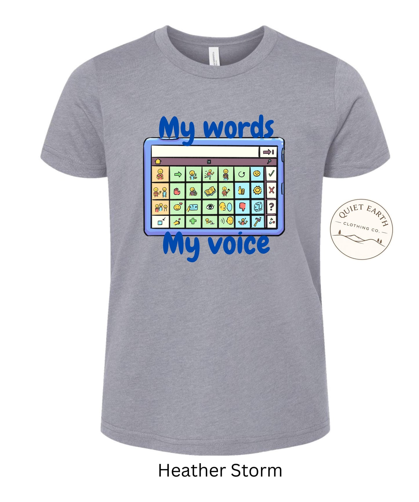 My Words My Voice Kids Tee