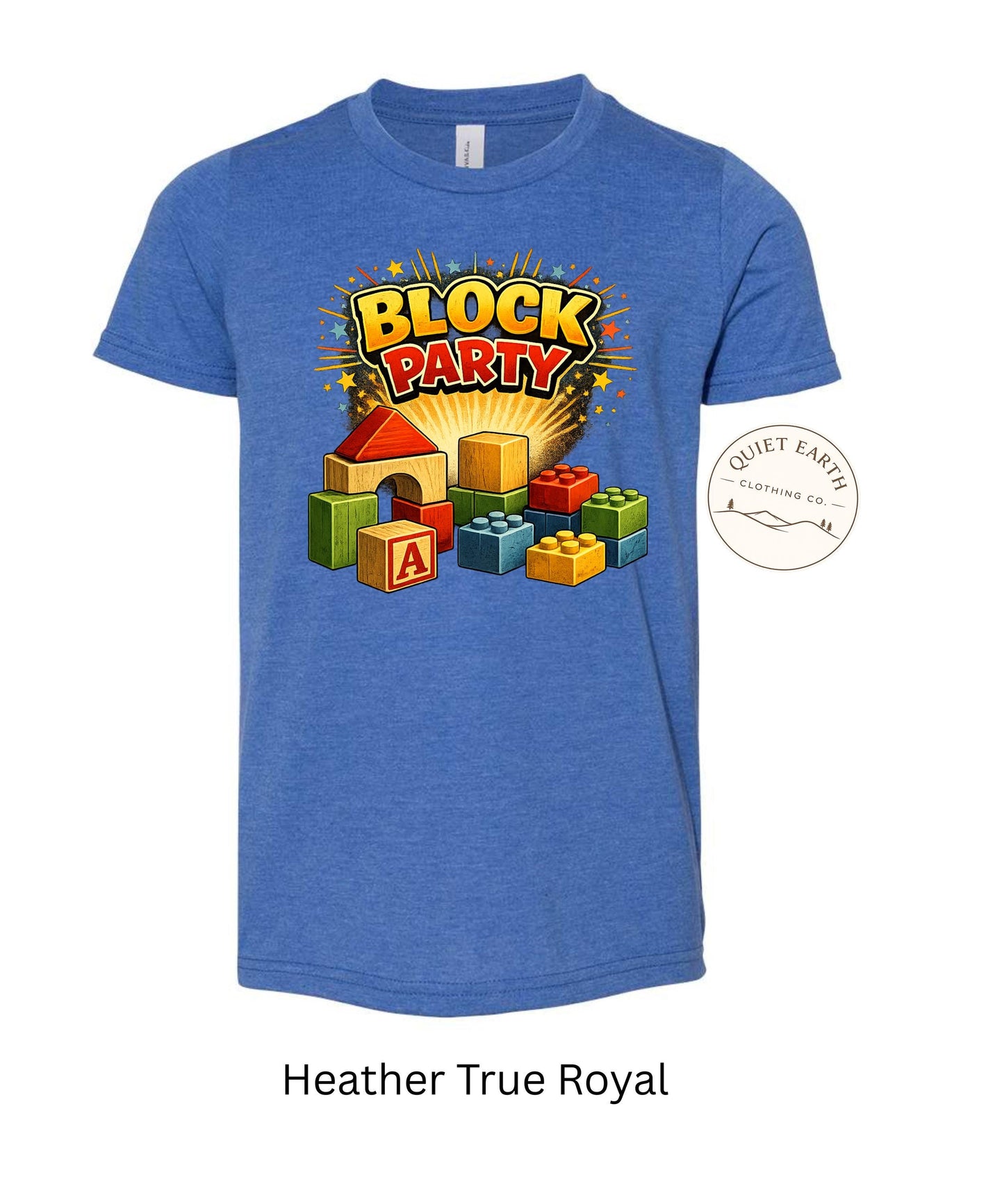 Block Party Kids Shirt – Building Blocks Graphic Tee